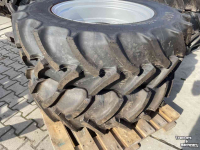 Wheels, Tyres, Rims & Dual spacers Mitas 340/85R28 en 340/85R 38 op verstelbare velgen