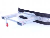Other lawn and garden equipment and accessories Qmac Gummischieber für Hof 2.10 mtr anbau Gabelstapler