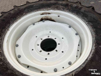 Wheels, Tyres, Rims & Dual spacers Mitas 540/65R34 NIEUW incl. NH velgen