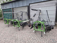 Rake Fendt Former hark Massey Ferguson Fella hark wierser rotorhark rugger duiner hooimachine hooier