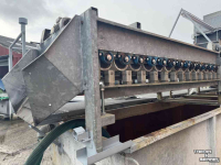 Rotary washing-drums  Spiessens was-/ spoelcombinatie, wastrommel, rollenleestafel, lappendroger