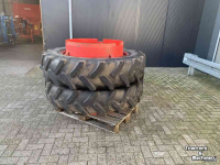 Wheels, Tyres, Rims & Dual spacers Michelin 14.9R38 BIBX M18 DUBBELLUCHT