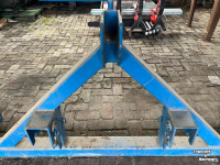 Tractor tipping boxes Jadico Frame trekkerbak transportbak grondbak driepunt ongebruikt