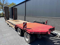 Low loader / Semi trailer Nooteboom 4-asser Nooteboom dieplader met dubbellange kleppen