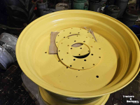 Wheels, Tyres, Rims & Dual spacers  Set velgen 27x38, John Deere