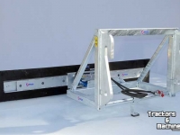 Manure scraper Qmac Modulo Gummischiebers für Gelände 2.10 mtr anbau Claas Scorpion