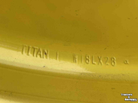 Wheels, Tyres, Rims & Dual spacers John Deere 6.130 R 18X28 2100 spoor