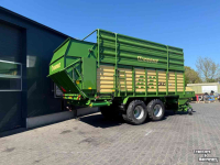 Self-loading wagon Krone AX 280 GJ opraapwagen met afvoerband