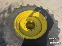 Wheels, Tyres, Rims & Dual spacers Trelleborg 520/85R42