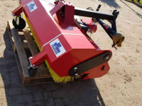 Sweeper  Veegmachine 1.25 mtr aftakas aangedreven met opvangbak