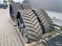 Tracks and driveline Zuidberg Tracks voor een longwheelbase trekker