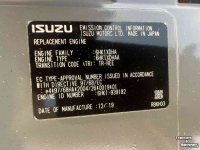 Engine Hitachi ISUZU 6HK1X Parts nr:KSH12330