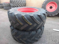Wheels, Tyres, Rims & Dual spacers Michelin 650/75R38