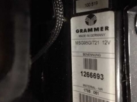 Tractor Deutz-Fahr Agrotron 5 /6 Luchtgeveerde stoel parts nr:1266693 Grammer MSG95G/741