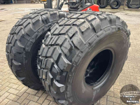 Wheels, Tyres, Rims & Dual spacers  2x nieuwe banden 24R21