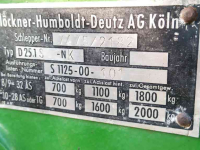Tractor Deutz D25.1 S
