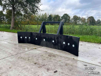 Rubber yard scraper Weidemann rubberschuif 2.0m