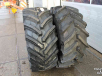 Wheels, Tyres, Rims & Dual spacers Trelleborg 540/65R28 TM800 Progressive Traction trekkerband tractorband voorband