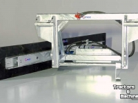 Manure scraper Qmac Module Mestschuif met rubbermat Mailleux aanbouw