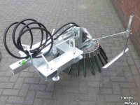 Weed brusher  Onkruid borstel  pallet vork aanbouw