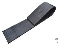 Rubber yard scraper Qmac RSM320 Rubbermat 320 cm + STAAL inlaag