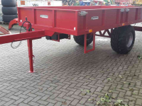 Agricultural wagon Agomac Bakkenwagen / Platte wagen / Werktuigentransportwagen