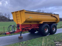 Dumptrailer  Kipper Verhuur / Te Huur. 5-6-10-21-24 ton kippers Jako Jan Veenhuis VGM Beco