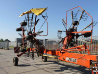 Rake Fella TS1401 dubbele cirkelhark zijafleg harkmachine wiersmachine