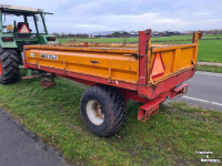 Dumptrailer Peecon KW4000 kipper hydro geremd