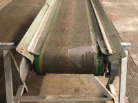 Conveyor  4150X400 MM TRANSPORTBAND VLAKKE BAND FLAT BELT CONVEYOR BELT FLACHBAND FÖRDERBAND