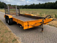 Ramp trailer Tobroco oprijwagen/dieplader/machinetransporter