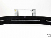Rubber yard scraper Qmac Rubberschuif 270 met EURO aankoppeling Erfschuif / Modderschuif /