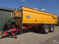 Dumptrailer VGM LK22 landbouw kipper akkerbouwkipper