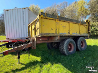 Dumptrailer Vermond T 12-314 kipper  3 zijdige kiepwagen