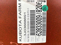 Wheels, Tyres, Rims & Dual spacers  W16L28  VELG 1628     kubota/claas  3j03668691