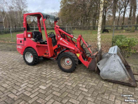 Wheelloader Weidemann 1240lp shovel laag model