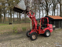 Wheelloader Weidemann 1240lp shovel laag model
