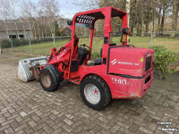 Wheelloader Weidemann 1240lp shovel laag model