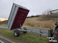 Dumptrailer Kersten 3,5 tons gegalvaniseerd kipper kipkar