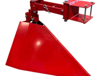 Rows sprayer  Hengers Steketee onderblad spuitkap voor ruggenteelt