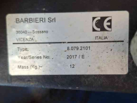 Tool carrier Barbieri SEP Aanbouwdeel vingerbalk maaier