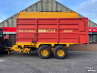 Self-loading wagon Schuitemaker Rapide 125 S opraapwagen. Weidebouwmachines