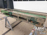 Conveyor  2220X400 MM TRANSPORTBAND VLAKKE BAND FLAT BELT CONVEYOR BELT FLACHBAND FÖRDERBAND