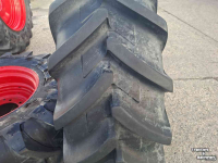 Wheels, Tyres, Rims & Dual spacers Michelin 16.9R24 & 18.4R38 AgriBIB