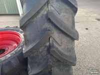 Wheels, Tyres, Rims & Dual spacers Michelin 16.9R24 & 18.4R38 AgriBIB