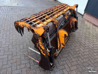 Silage Grabbucket / Grabfork Kock & Sohn 2 mtr met schäffer aansluiting