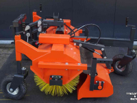 Sweeper Hofstede Veegmachine Model TOP-MT Borstel 60cm voor mini loader verreiker shovel heftruck