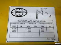 Electrical pallettruck  AMLIFT Combi WR4-1500  Reachtruck 106u