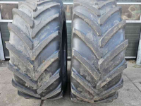 Wheels, Tyres, Rims & Dual spacers Michelin 710/60R42 Xeobib. 30 mm!
