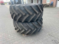 Wheels, Tyres, Rims & Dual spacers Trelleborg 600 / 65 - r 28